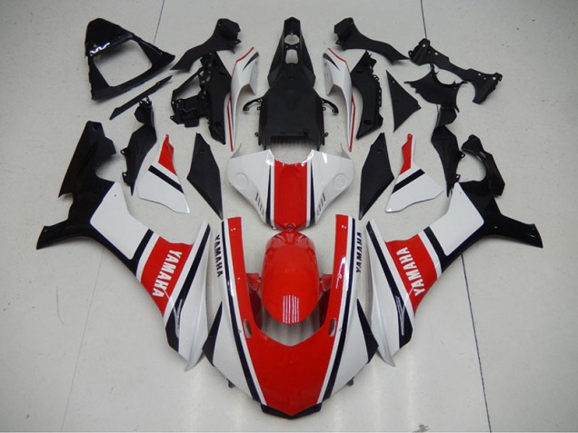Kits ABS Carenado Motocicleta Yamaha R1 2015-2019 - Rojo Blanco Kits ABS Carenado Motocicleta Yamaha R1 2015-2019 - Rojo Blanco