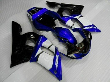 Kits ABS Carenado Motocicleta Yamaha R6 1998-2002 - Azul Negro