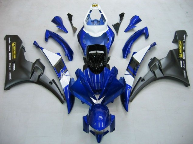 Kits ABS Carenado Motocicleta Yamaha R6 2006-2007 - Azul Negro Kits ABS Carenado Motocicleta Yamaha R6 2006-2007 - Azul Negro