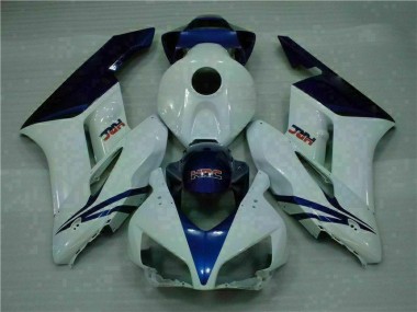 Kits Carenado Moto Honda CBR 1000 RR 2004-2005 - Blanco Azul