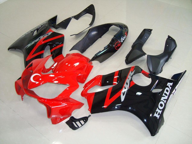 Kits Carenado Moto Honda CBR 600 F4i 2004-2007 - Negro Rojo Kits Carenado Moto Honda CBR 600 F4i 2004-2007 - Negro Rojo