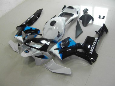 Kits Carenado Moto Honda CBR 600 RR 2003-2004 - Blanco Negro Azul
