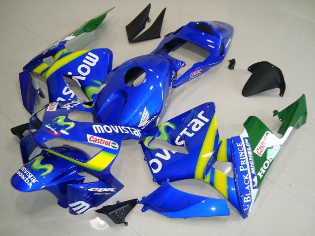Kits Carenado Moto Honda CBR 600 RR 2003-2004 - Movistar Kits Carenado Moto Honda CBR 600 RR 2003-2004 - Movistar