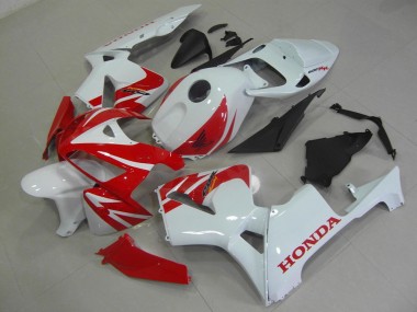 Kits Carenado Moto Honda CBR 600 RR 2005-2006 - Rojo Blanco