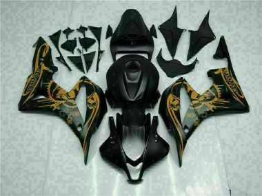 Kits Carenado Moto Honda CBR 600 RR 2007-2008 - Negro