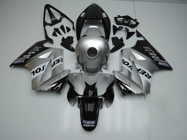 Kits Carenado Moto Honda VFR 800 2002-2013 - Plata Repsol