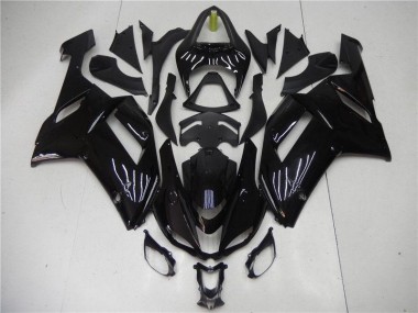 Kits Carenado Moto Kawasaki ZX6R 2007-2008 - Brillante Negro