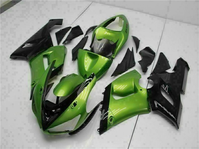 Kits Carenado Moto & Plástico Kawasaki ZX6R 2005-2006 - Verde
