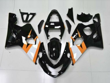 Kits Carenado Moto Suzuki GSXR 600 / 750 K4 2004-2005 - Naranja Negro