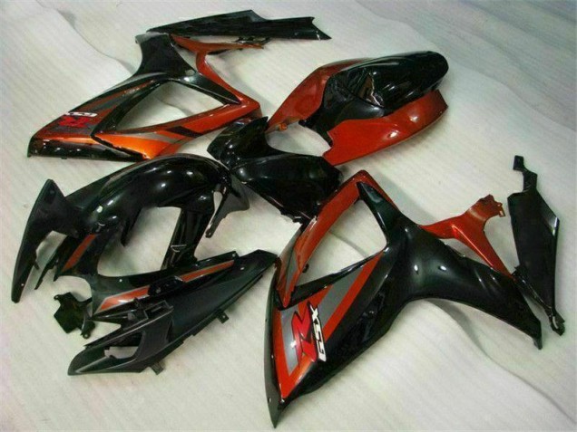 Kits Carenado Moto Suzuki GSXR 600 / 750 K6 2006-2007 - Negro Rojo Kits Carenado Moto Suzuki GSXR 600 / 750 K6 2006-2007 - Negro Rojo