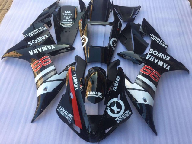 Kits Carenado Moto Yamaha R1 2002-2003 - Negro Blanco Kits Carenado Moto Yamaha R1 2002-2003 - Negro Blanco