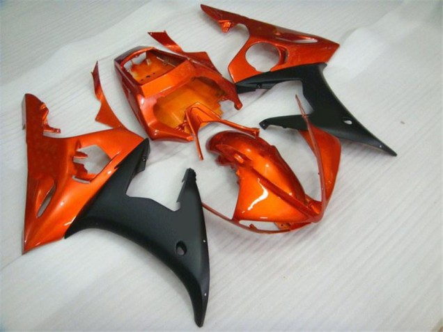 Kits Carenado Moto Yamaha R6 2003-2005 - Naranja Negro Kits Carenado Moto Yamaha R6 2003-2005 - Naranja Negro
