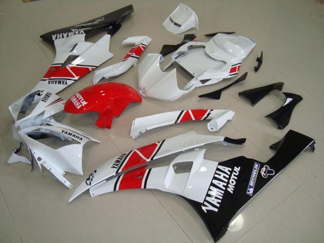 Kits Carenado Moto Yamaha R6 2006-2007 - Rojo Blanco Negro Kits Carenado Moto Yamaha R6 2006-2007 - Rojo Blanco Negro