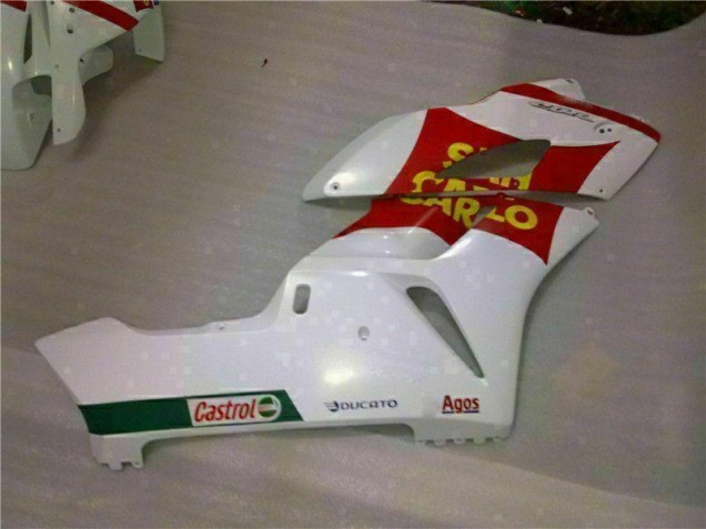 Kits Completo Carenado Moto ABS Honda CBR 1000 RR 2004-2005 - Blanco Rojo Kits Completo Carenado Moto ABS Honda CBR 1000 RR 2004-2005 - Blanco Rojo
