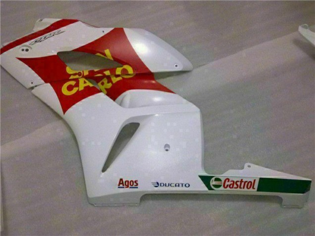 Kits Completo Carenado Moto ABS Honda CBR 1000 RR 2004-2005 - Blanco Rojo Kits Completo Carenado Moto ABS Honda CBR 1000 RR 2004-2005 - Blanco Rojo
