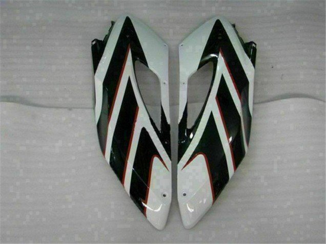 Kits Completo Carenado Moto ABS Honda CBR 1000 RR 2004-2005 - Negro Blanco Kits Completo Carenado Moto ABS Honda CBR 1000 RR 2004-2005 - Negro Blanco