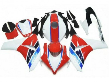 Kits Completo Carenado Moto ABS Honda CBR 1000 RR 2008-2011 - Rojo Blanco