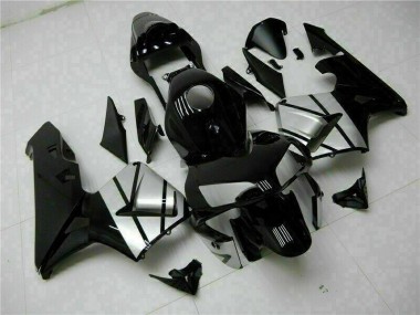 Kits Completo Carenado Moto ABS Honda CBR 600 RR 2003-2004 - Brillante Negro