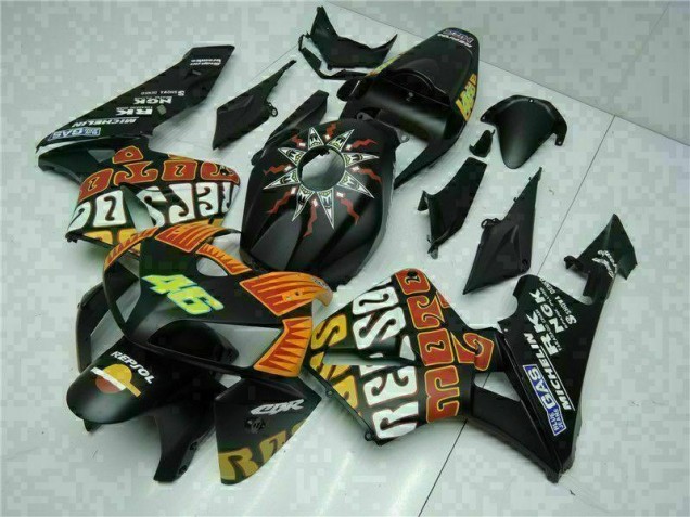Kits Completo Carenado Moto ABS Honda CBR 600 RR 2005-2006 - Negro Kits Completo Carenado Moto ABS Honda CBR 600 RR 2005-2006 - Negro