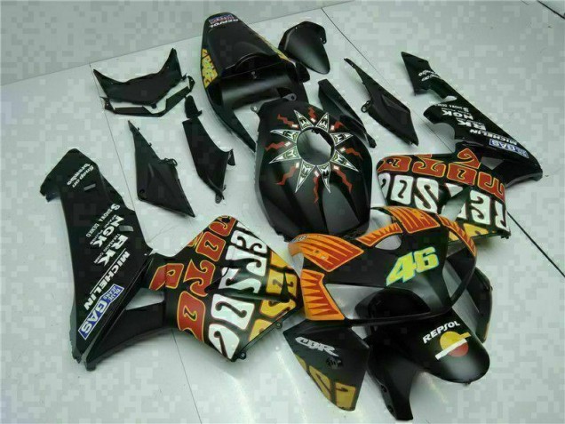 Kits Completo Carenado Moto ABS Honda CBR 600 RR 2005-2006 - Negro Kits Completo Carenado Moto ABS Honda CBR 600 RR 2005-2006 - Negro