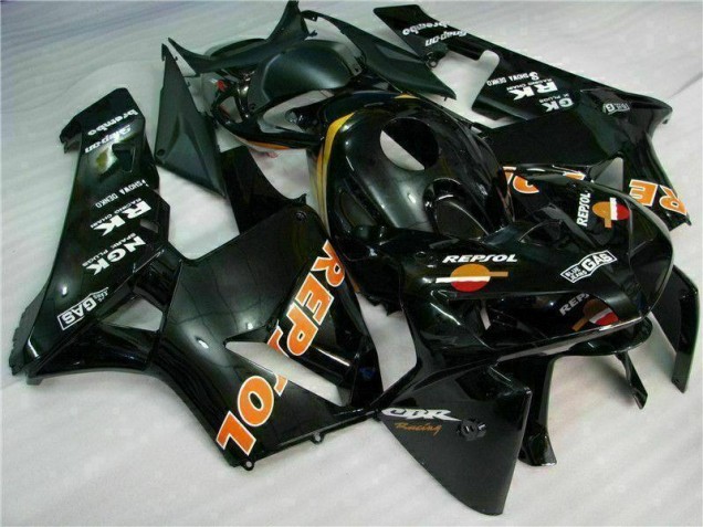 Kits Completo Carenado Moto ABS Honda CBR 600 RR 2005-2006 - Negro Repsol Kits Completo Carenado Moto ABS Honda CBR 600 RR 2005-2006 - Negro Repsol