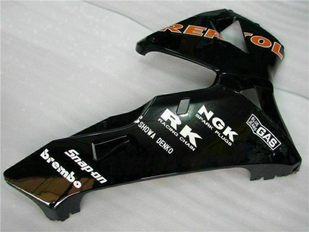 Kits Completo Carenado Moto ABS Honda CBR 600 RR 2005-2006 - Negro Repsol Kits Completo Carenado Moto ABS Honda CBR 600 RR 2005-2006 - Negro Repsol