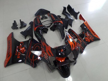 Kits Completo Carenado Moto ABS Honda CBR 900 RR 919 1998-1999 - Naranja Corona