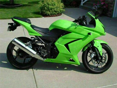 Kits Completo Carenado Moto ABS Kawasaki EX250 2008-2012 - Verde