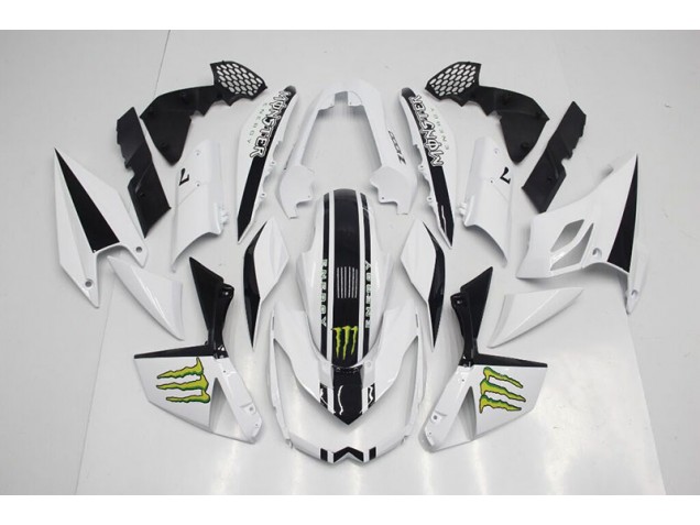 Kits Completo Carenado Moto ABS Kawasaki Z1000 2007-2009 - Blanco Kits Completo Carenado Moto ABS Kawasaki Z1000 2007-2009 - Blanco