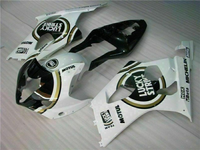 Kits Completo Carenado Moto ABS Suzuki GSXR 1000 K3 2003-2004 - Blanco