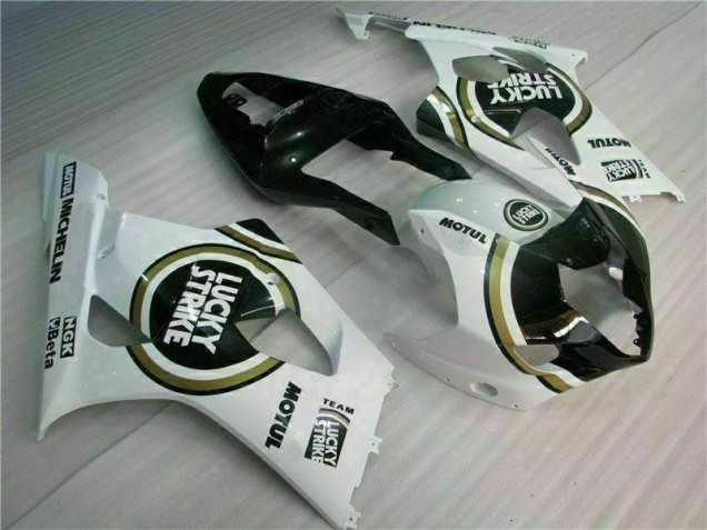 Kits Completo Carenado Moto ABS Suzuki GSXR 1000 K3 2003-2004 - Blanco