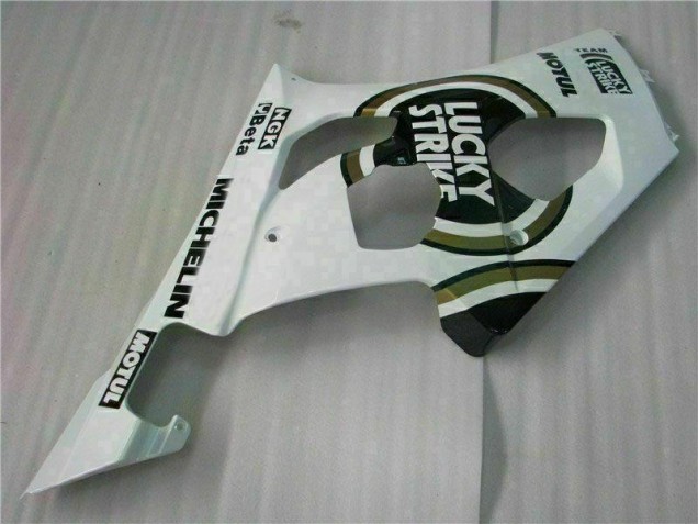 Kits Completo Carenado Moto ABS Suzuki GSXR 1000 K3 2003-2004 - Blanco