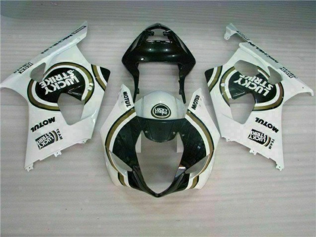 Kits Completo Carenado Moto ABS Suzuki GSXR 1000 K3 2003-2004 - Blanco
