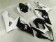 Kits Completo Carenado Moto ABS Suzuki GSXR 1000 K5 2005-2006 - Blanco Negro Kits Completo Carenado Moto ABS Suzuki GSXR 1000 K5 2005-2006 - Blanco Negro