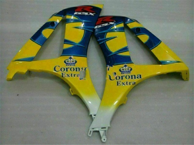 Kits Completo Carenado Moto ABS Suzuki GSXR 1000 K7 2007-2008 - Amarillo