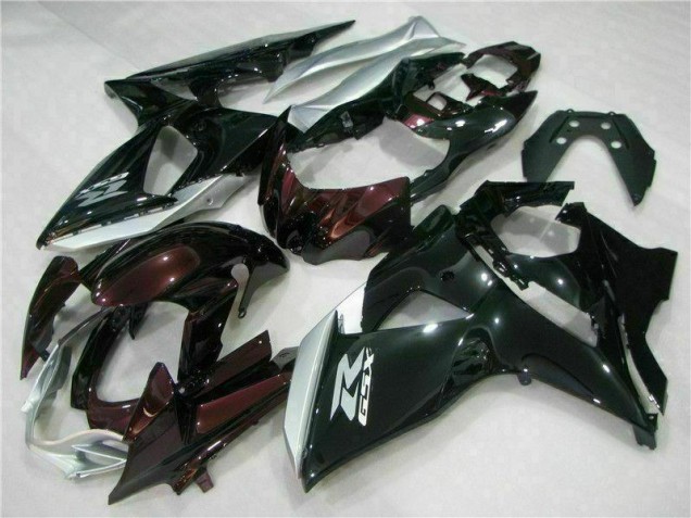 Kits Completo Carenado Moto ABS Suzuki GSXR 1000 K9 2009-2016 - Marrón Negro Kits Completo Carenado Moto ABS Suzuki GSXR 1000 K9 2009-2016 - Marrón Negro