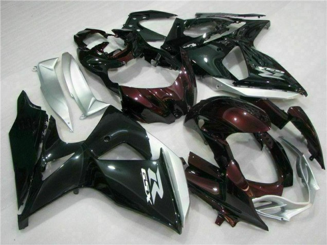 Kits Completo Carenado Moto ABS Suzuki GSXR 1000 K9 2009-2016 - Marrón Negro Kits Completo Carenado Moto ABS Suzuki GSXR 1000 K9 2009-2016 - Marrón Negro