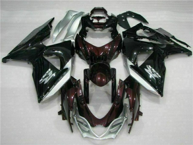 Kits Completo Carenado Moto ABS Suzuki GSXR 1000 K9 2009-2016 - Marrón Negro Kits Completo Carenado Moto ABS Suzuki GSXR 1000 K9 2009-2016 - Marrón Negro