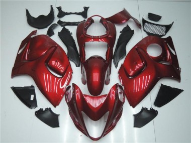 Kits Completo Carenado Moto ABS Suzuki GSXR 1300 Hayabusa 2008-2019 - Rojo