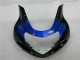 Kits Completo Carenado Moto ABS Suzuki GSXR 600 / 750 K1 K2 K3 2001-2003 - Azul Negro Kits Completo Carenado Moto ABS Suzuki GSXR 600 / 750 K1 K2 K3 2001-2003 - Azul Negro
