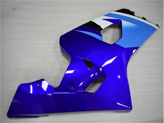 Kits Completo Carenado Moto ABS Suzuki GSXR 600 / 750 K4 2004-2005 - Azul Blanco Kits Completo Carenado Moto ABS Suzuki GSXR 600 / 750 K4 2004-2005 - Azul Blanco