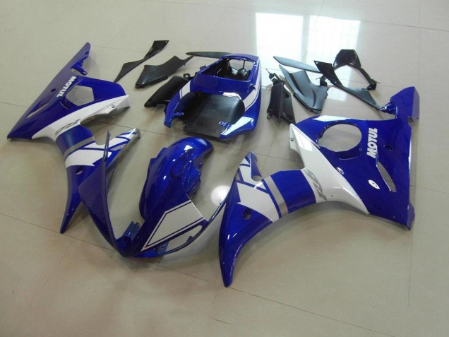 Kits Completo Carenado Moto ABS Yamaha R6 2003-2005 - Azul Blanco Kits Completo Carenado Moto ABS Yamaha R6 2003-2005 - Azul Blanco