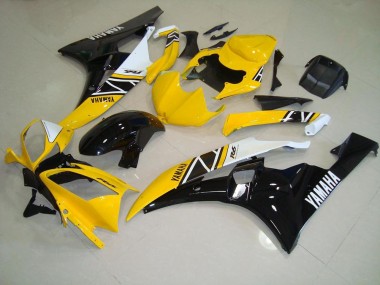 Kits Completo Carenado Moto ABS Yamaha R6 2006-2007 - Amarillo