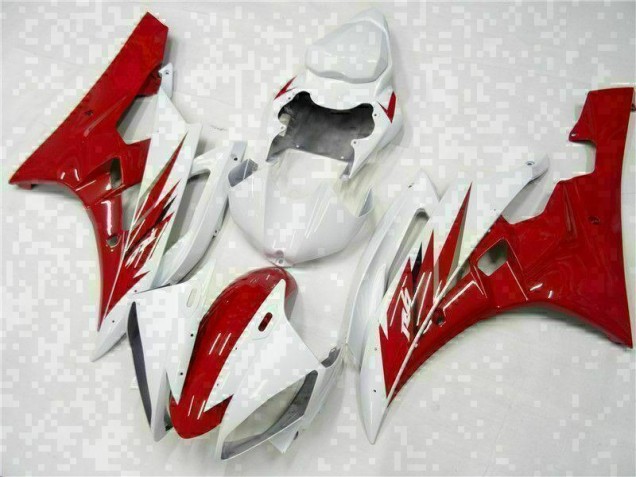 Kits Completo Carenado Moto ABS Yamaha R6 2006-2007 - Rojo Blanco Kits Completo Carenado Moto ABS Yamaha R6 2006-2007 - Rojo Blanco