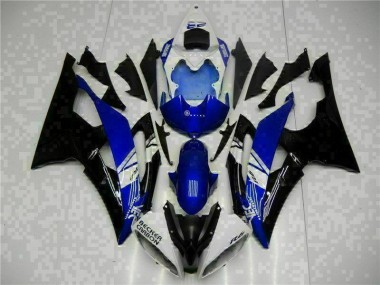 Kits Completo Carenado Moto ABS Yamaha R6 2008-2016 - Azul Negro