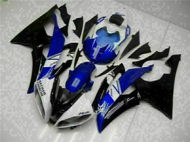 Kits Completo Carenado Moto ABS Yamaha R6 2008-2016 - Azul Negro Kits Completo Carenado Moto ABS Yamaha R6 2008-2016 - Azul Negro