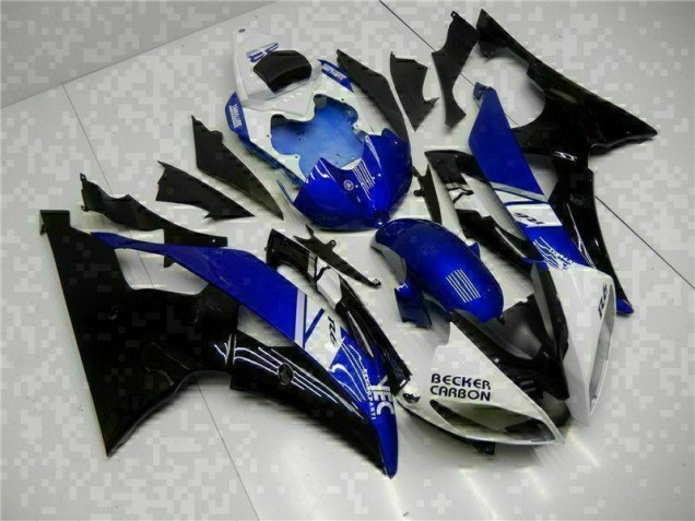 Kits Completo Carenado Moto ABS Yamaha R6 2008-2016 - Azul Negro Kits Completo Carenado Moto ABS Yamaha R6 2008-2016 - Azul Negro