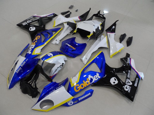 Kits Completo Carenado Moto BMW S1000RR 2009-2014 - Azul Blanco GoldBet Kits Completo Carenado Moto BMW S1000RR 2009-2014 - Azul Blanco GoldBet