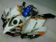 Kits Completo Carenado Moto Honda CBR 1000 RR 2004-2005 - Blanco Azul Kits Completo Carenado Moto Honda CBR 1000 RR 2004-2005 - Blanco Azul