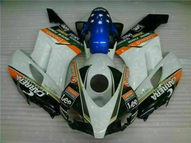 Kits Completo Carenado Moto Honda CBR 1000 RR 2004-2005 - Blanco Azul